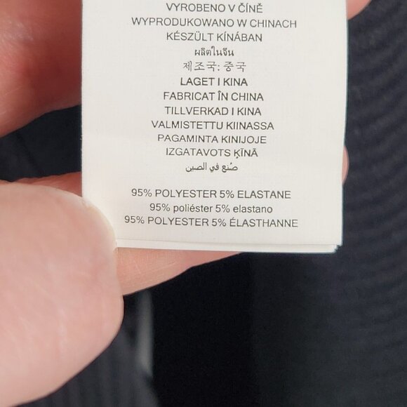 Michael Kors Dress Womens Medium Black Sheath Ribbed Knit Classic Career NEW - Picture 9 of 12